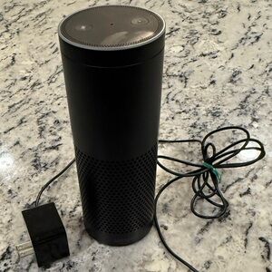 Amazon Echo Gen 1 in Black with power supply